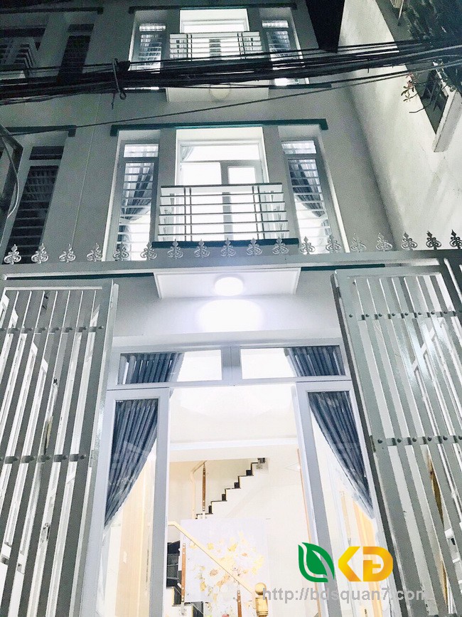 Bán nhà 2 lầu mới đẹp hẻm 2405 đường Huỳnh Tấn Phát Nhà Bè